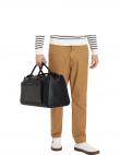 TOMMY HILFIGER rokassomiņa vīriešiem, Melna, Monogram duffle