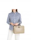 TOMMY HILFIGER portatīvā datora maciņš sievietēm, Krēmīga/Smilšu, Heritage workbag