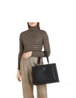 TOMMY HILFIGER plecu soma sievietēm, Melna, Her satchel