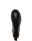 TOMMY JEANS zābaki ar apsildi vīriešiem, Melna, Warm lining boot