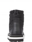TOMMY JEANS sieviešu zābaki ar apsildi, Melna, Padded flat boot