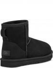 UGG apsildāmi zābaki sievietēm, Melna, Classic mini II warm boots