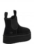 UGG apsildāmi zābaki sievietēm, Melna, Neumel platform warm boots
