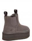 UGG apsildāmi zābaki sievietēm, Pelēka, Neumel platform warm boots