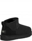 UGG apsildāmi zābaki vīriešiem, Melna, Classic ultra mini warm boots