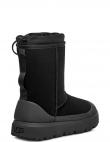 UGG apsildāmi zābaki vīriešiem, Melna, Classic short warm boots
