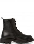 TAMARIS sievietēm, Lace boot flat, Melna