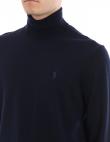 POLO RALPH LAUREN zils vīriešu vilnas džemperis