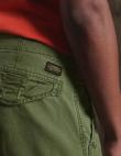 SUPERDRY vīriešu zaļas bikses CORE CARGO