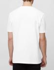 MARC O POLO vīriešu balts kokvilnas krekls ar īsām piedurknēm