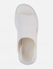  GEOX sieviešu baltas sandales SPHERICA EC5 SANDALS