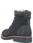 RIEKER zābaki vīriešiem, Melna, Men's boots