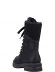 RIEKER zābaki sievietēm, Melna, Ladies mid height boots