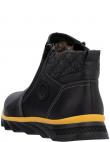 RIEKER zābaki vīriešiem, Melna, Men's boots