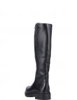 RIEKER garie zābaki sievietēm, Melna, Ladies' boots