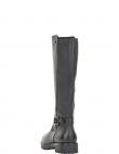 RIEKER garie zābaki sievietēm, Melna, Ladies' boots