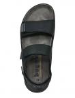 BUGATTI vīriešu melnas sandales Boas sandals
