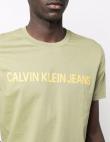 CALVIN KLEIN JEANS vīriešu zaļš krekls