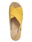 RIEKER sieviešu dzeltenas sandales