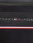 TOMMY HILFIGER vīriešu melna soma pār plecu COMMUTER MINI REPORTER