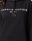 TOMMY HILFIGER sieviešu melna kleita
