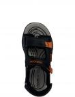 GEOX melnas sandales zēniem BOREALIS SANDALS
