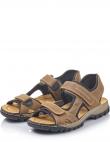 RIEKER vīriešu brūnas sandales SANDALS
