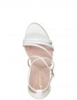 Tamaris sieviešu balti eleganti augstpapēžu apavi PUMPS