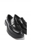 CAMPER sieviešu melnas kurpes Walden loafers