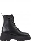 TOMMY JEANS sieviešu melni zābaki Chelsea chunky boot