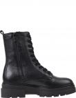 TOMMY HILFIGER sieviešu melni zābaki Stretch monochromatic boot