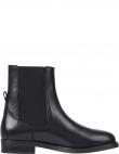 TOMMY HILFIGER sieviešu melni zābaki Feminine essential biker boot