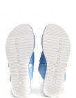 CALVIN KLEIN JEANS čības sievietēm, Zila, Flatform sandal webbing
