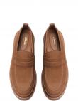 CLARKS ikdienas apavi vīriešiem, Brūna, Badell Step loafers