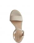 GEOX sandales sievietēm, Krēmīga/Smilšu, Aurely 50 sandals
