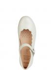 GEOX balerinos tipo bateliai mergaitėms, Balta,  plie\' ballerina