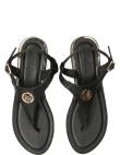 MEXX sandales sievietēm, Melna, Nyobi sandals