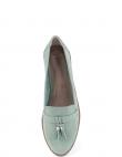 MARCO TOZZI loafer stila apavi sievietēm, Zaļa, LOAFERS