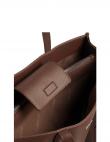 CALVIN KLEIN rokassomiņa sievietēm, Brūna, Must medium shopper