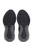 CALVIN KLEIN JEANS zābaki sievietēm, Melna, Wedge runner lace up booties