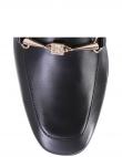 HOGL loafer stila apavi sievietēm, Melna, Close loafers