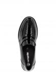 REMONTE loafer stila apavi sievietēm, Melna, Ladies shoes