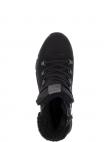 RIEKER zābaki sievietēm, Melna, Ladies mid height boots