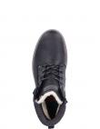 RIEKER zābaki vīriešiem, Melna, Men's boots