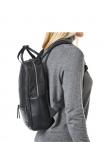 RIEKER mugursoma sievietēm, Melna, Backpack
