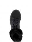 RIEKER zābaki sievietēm, Melna, Ladies mid height boots