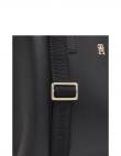 TOMMY HILFIGER plecu soma sievietēm, Melna, Distinct satchel
