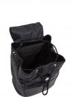TOMMY HILFIGER mugursoma sievietēm, Melna, Poppy reform flap backpack