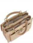 TOMMY HILFIGER plecu soma sievietēm, Krēmīga/Smilšu, Her mini tote mono
