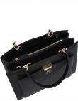 TOMMY HILFIGER plecu soma sievietēm, Melna, Her satchel